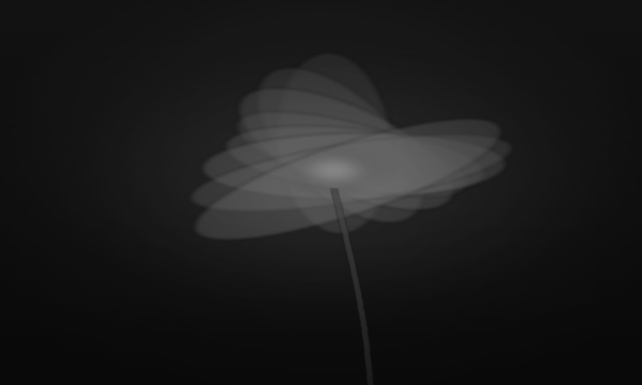 Imagem abstrata em preto e branco